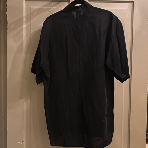 Men’s Vintage Studio Ferrè linen shirt - Picture 6 of 9